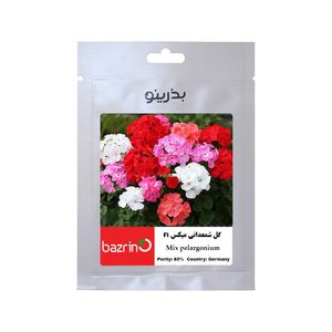 نقد و بررسی بذر گل شمعدانی میکس F1 آلمانی بذرینو کد BZNO-301 توسط خریداران