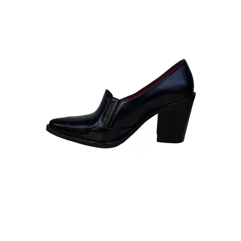 کفش زنانه مدل فریبا چرم طبیعی رنگ مشکی