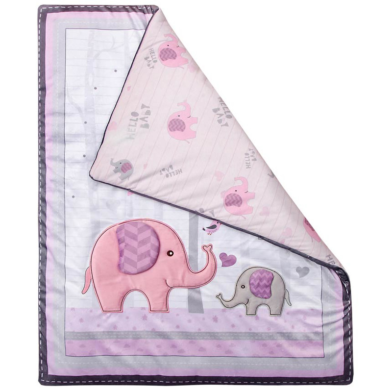 سرویس خواب نوزاد نی نی بان طرح مامافیل مجموعه 4 عددی