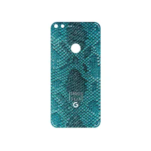 MAHOOT Blue Snake Skin Cover Sticker for Google Pixel
