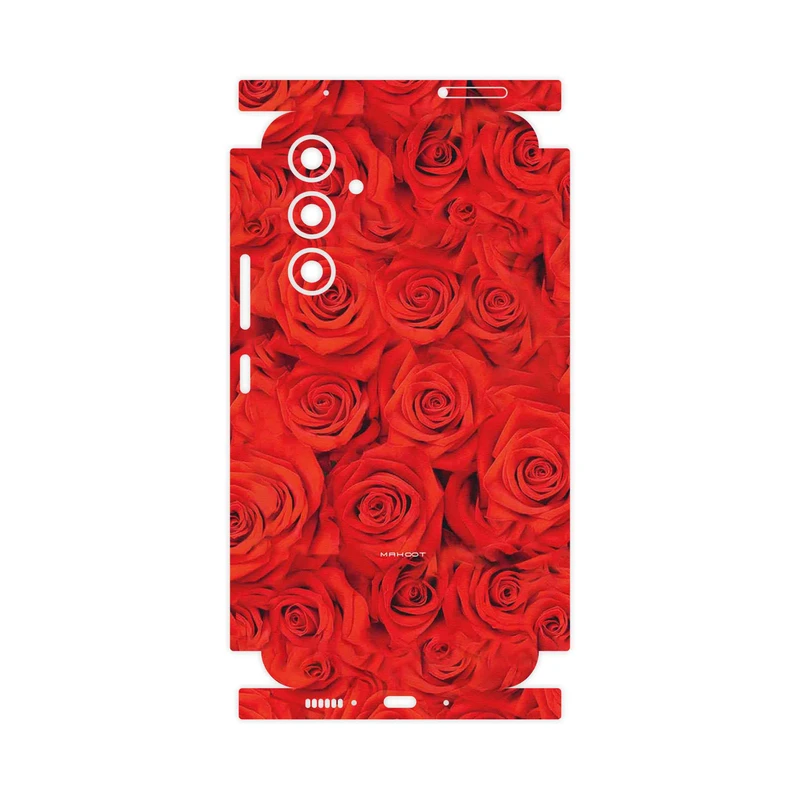 برچسب پوششی ماهوت مدل Red_Flower-FullSkin مناسب برای گوشی موبایل سامسونگ Galaxy A54