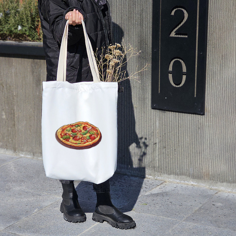 ساک خرید خندالو مدل پیتزا Pizza کد H716