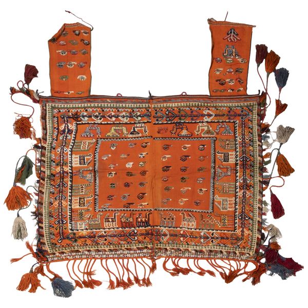گلیم قدیمی دستباف دو متری سی پرشیا کد187437 گلیم قدیمی دستباف دو متری سی پرشیا کد187437