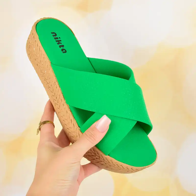 دمپایی زنانه نیکتا مدل لژدار GN.4028