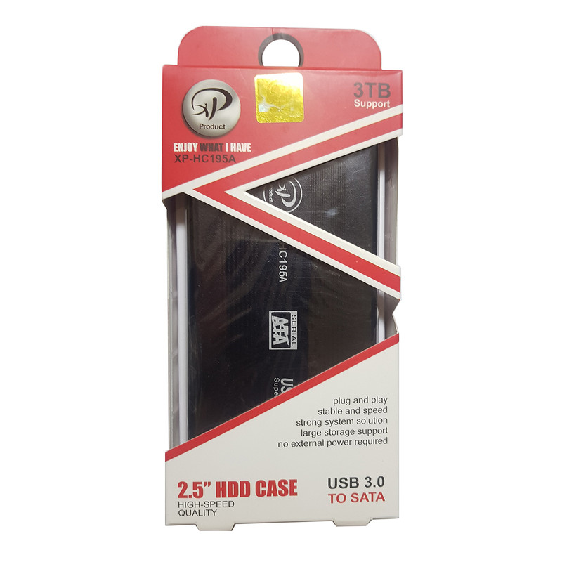 قاب هارد اکسترنال 2.5 اینچی ایکس پی-پروداکت مدل XP-HC195A 1