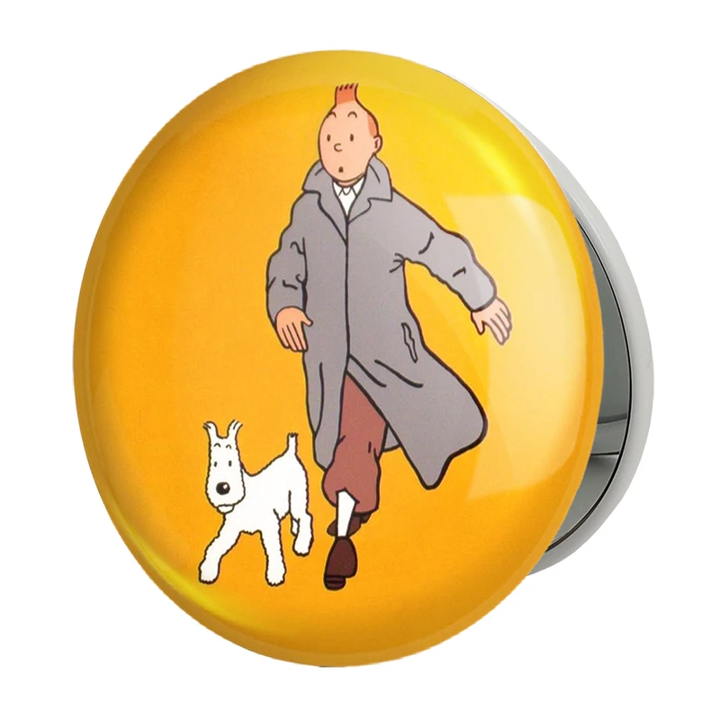 آینه جیبی خندالو طرح ماجراهای تن تن مدل تاشو کد 3345 