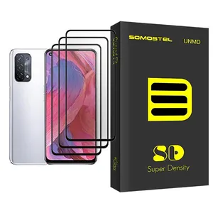 Somastel SD Glass MIX003 Screen Protector For Oppo A74 5G Pack Of 3