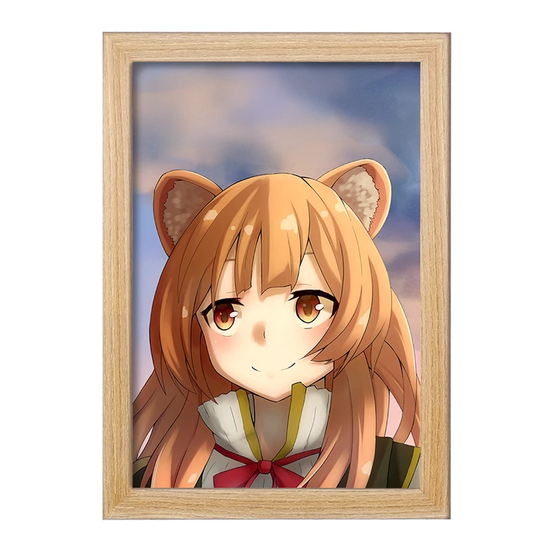 تابلو خندالو مدل رافتالیا انیمه ظهور قهرمان سپر  کد 15939