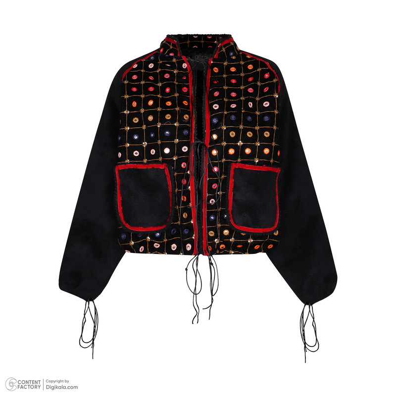 کاپشن زنانه گره استایل مدل S-001