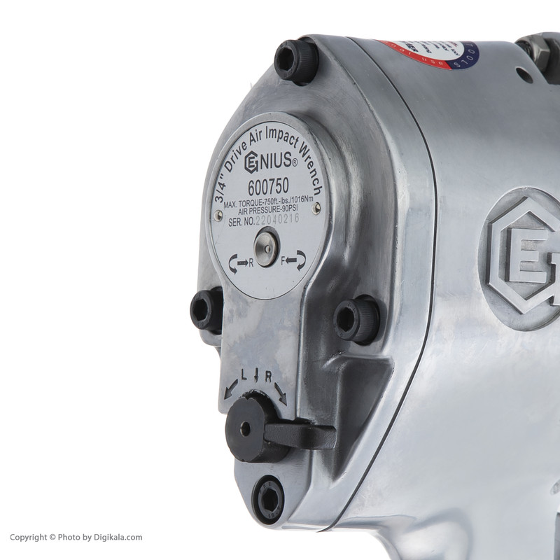 آچار بکس بادی جنیوس تولز مدل 600750 درایو 3/4 اینچ