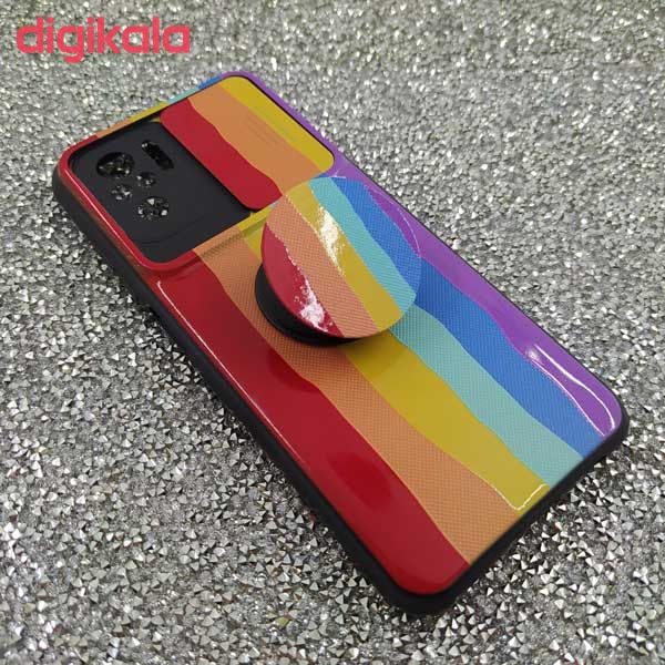 کاور مدل XM334A مناسب برای گوشی موبایل شیائومی Redmi Note 10 / 10s به همراه پایه نگهدارنده main 1 3