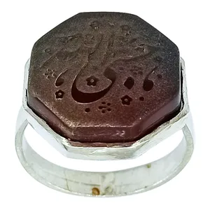 انگشتر نقره مردانه سلین کالا مدل عقیق کد ce-As146