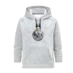 هودی زنانه مدل پاندای فضانورد کد SH23 رنگ طوسی