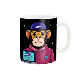 ماگ استلار طرح NFT Bored Abe ان اف تی میمون کد 1603