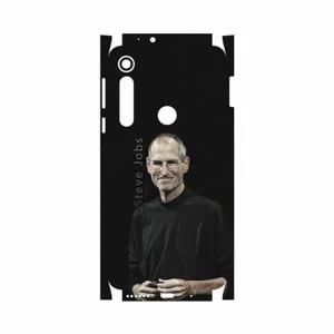 MAHOOT Steve Jobs-FullSkin Cover Sticker for Motorola One Macro