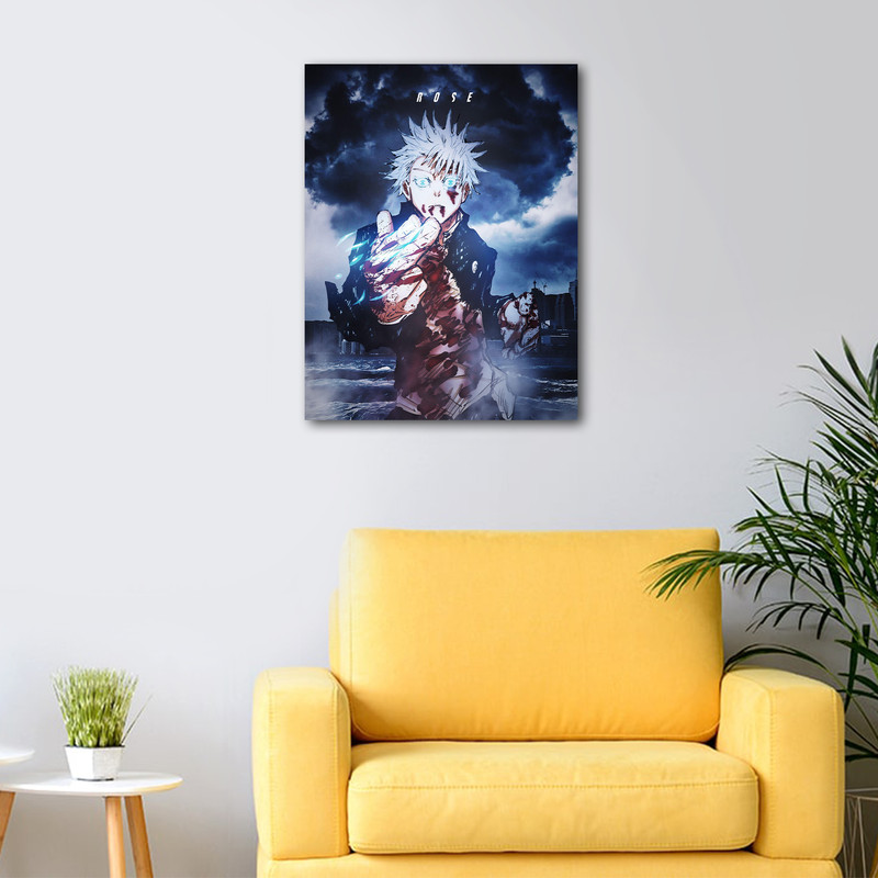 تابلو شاسی عرش مدل انیمه جوجوتسو کایزن Jujutsu Kaisen کد As2599