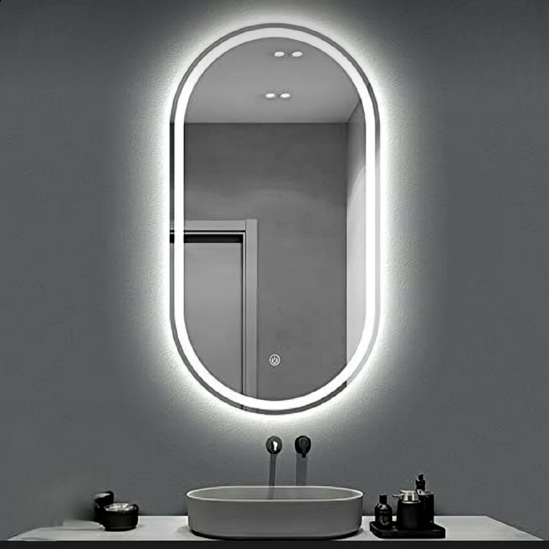 آینه سرویس بهداشتی مدل بک لایت کد 1003