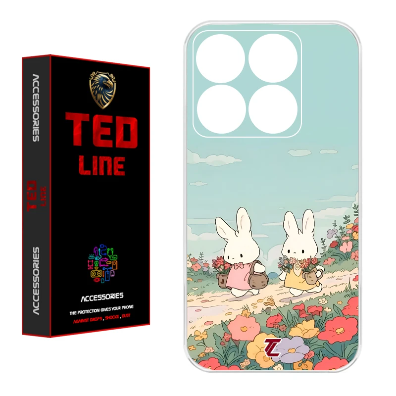 کاور تدلاین طرح خرگوش کد 1178 مناسب برای گوشی موبایل شیائومی Mi 14T / 14T Pro