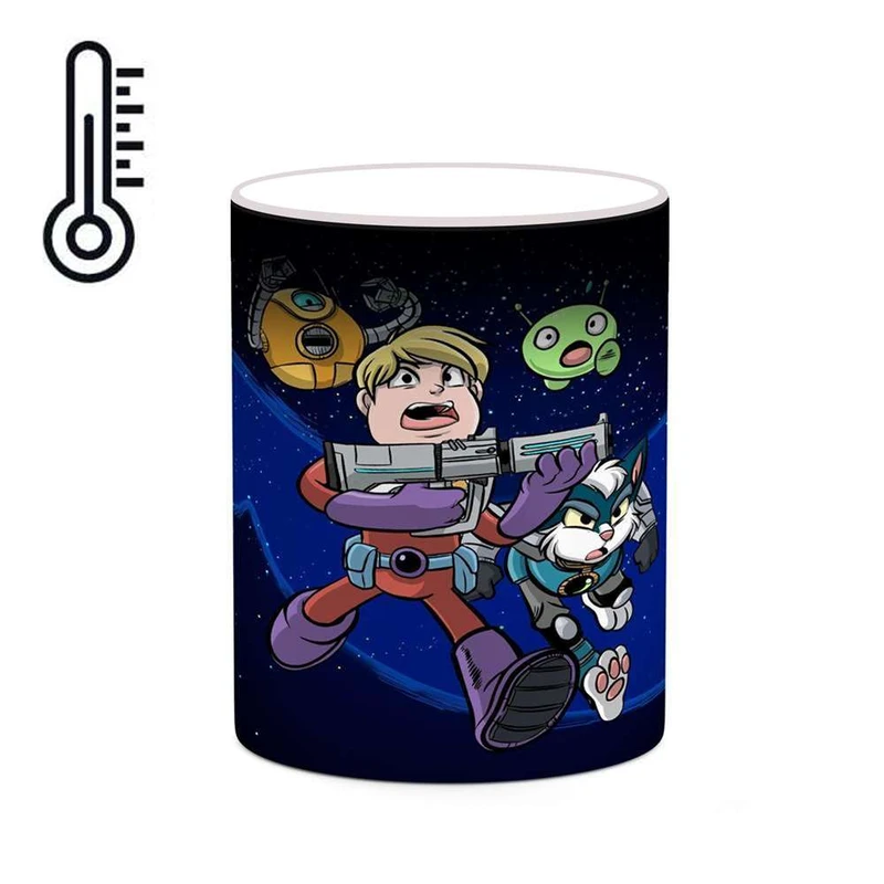 ماگ حرارتی کاکتی مدل کارتون Final Space کد mgh22611