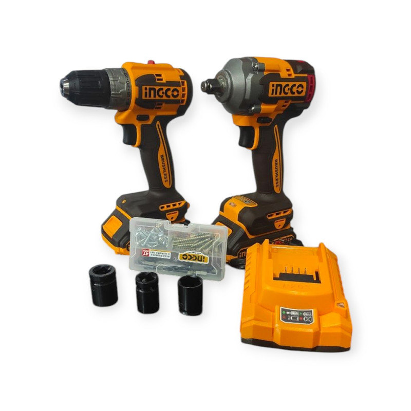 دریل چکشی و بکس شارژی اینکو مدل CKLI20271 دریل چکشی و بکس شارژی اینکو مدل CKLI20271