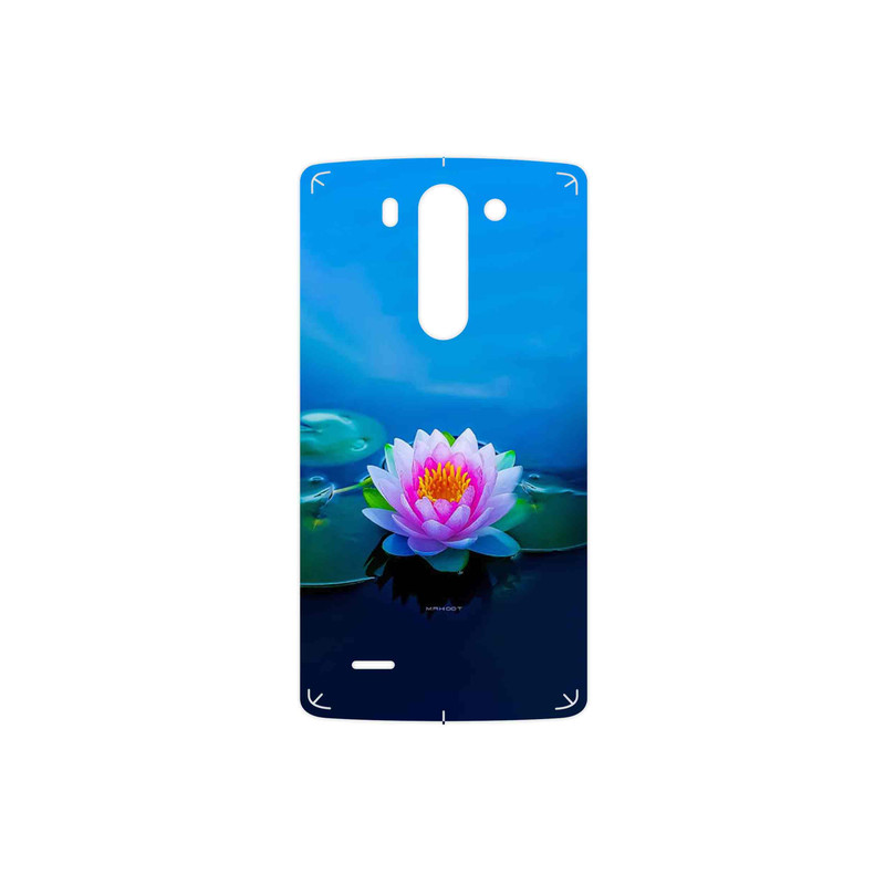 برچسب پوششی ماهوت مدل Lotus مناسب برای گوشی موبایل ال جی G3 Beat
