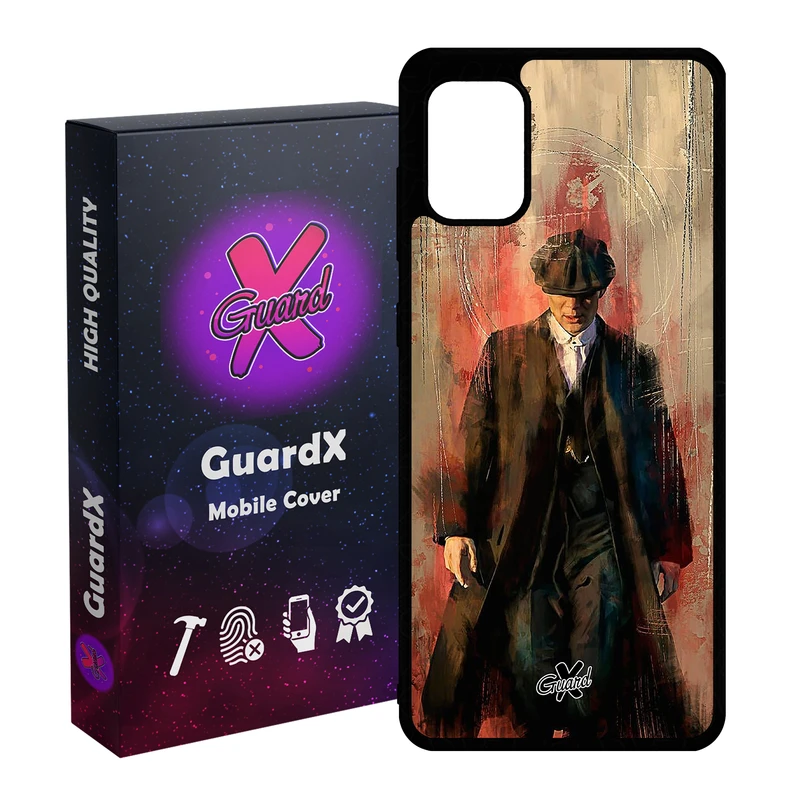 کاور گارد ایکس طرح Peaky Blinders مدل Glass10122 مناسب برای گوشی موبایل سامسونگ Galaxy A31