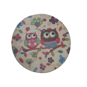 زیربشقابی و زیرقابلمه ای طرح جغد مدل 1000