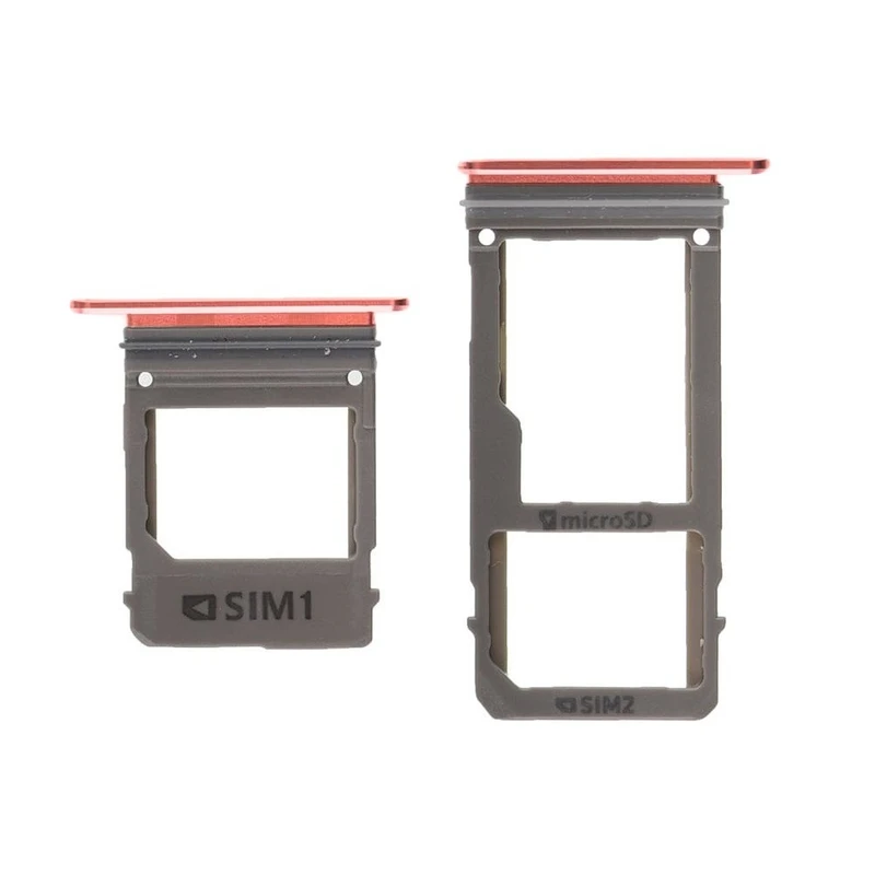 خشاب سیم کارت مدل SH-A720-RG مناسب برای گوشی موبایل سامسونگ Galaxy A7 2017 به همراه خشاب کارت حافظه