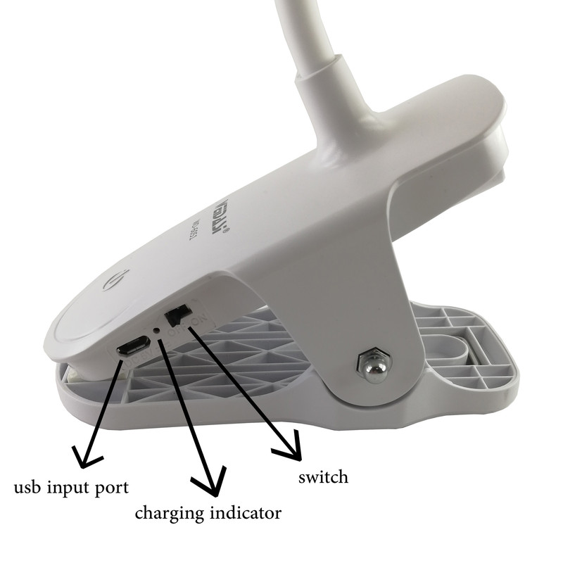 چراغ مطالعه شارژی ویداسی مدل WD-6051