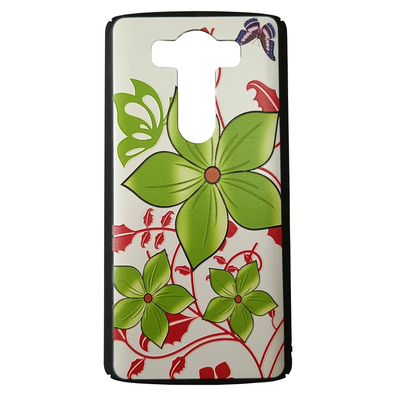 کاور مدل فانتزی کد 9-0 طرح گل مناسب برای گوشی موبایل ال جی V10