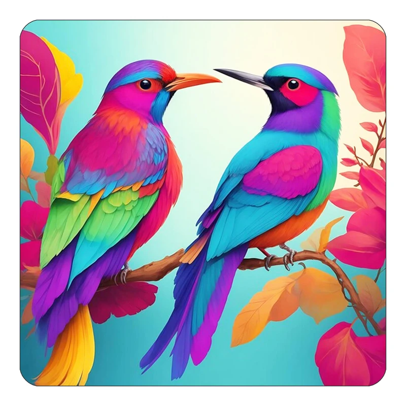 مگنت کاکتی طرح حیوانات رنگی مدل mp25819