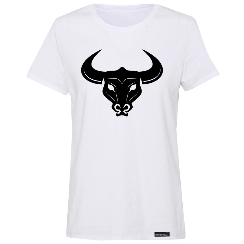 تی شرت آستین کوتاه زنانه 27 مدل Bull Head کد MH920