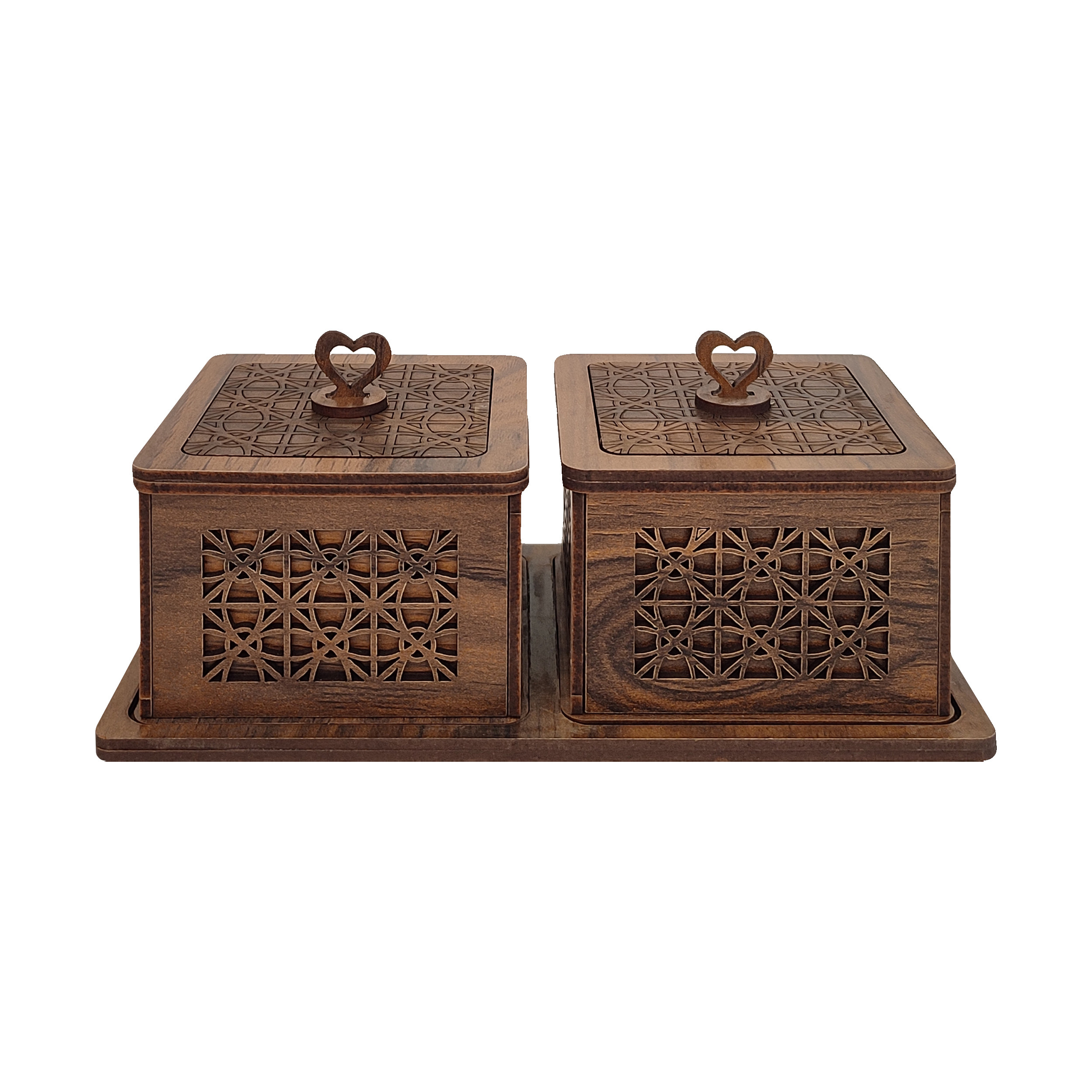 قندان مدل فروردین مجموعه دو عددی