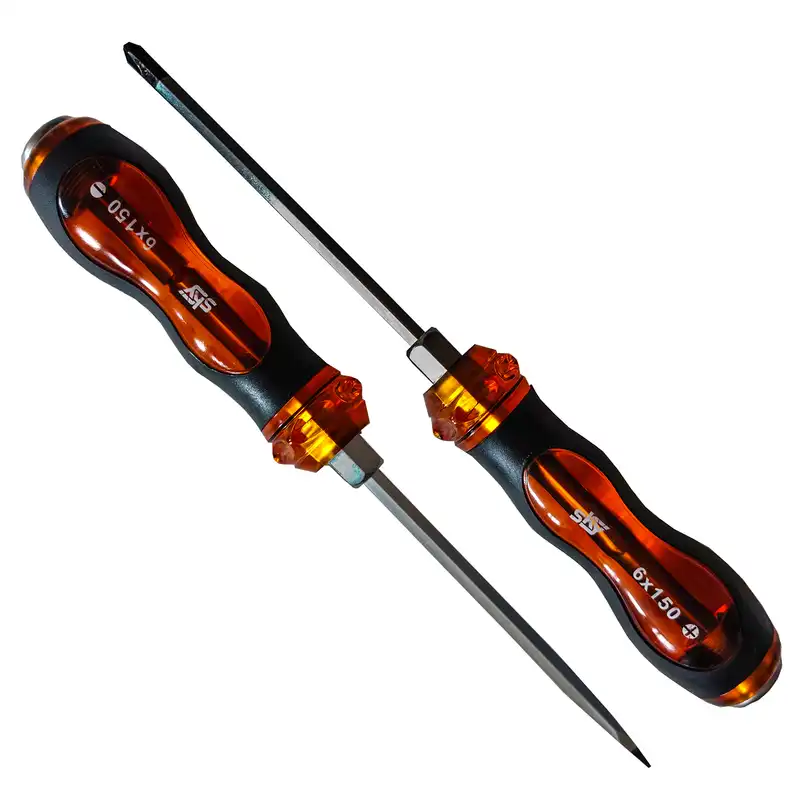 پیچ گوشتی ضربه خور اسکای مدل SRF - 10 مجموعه 2 عددی