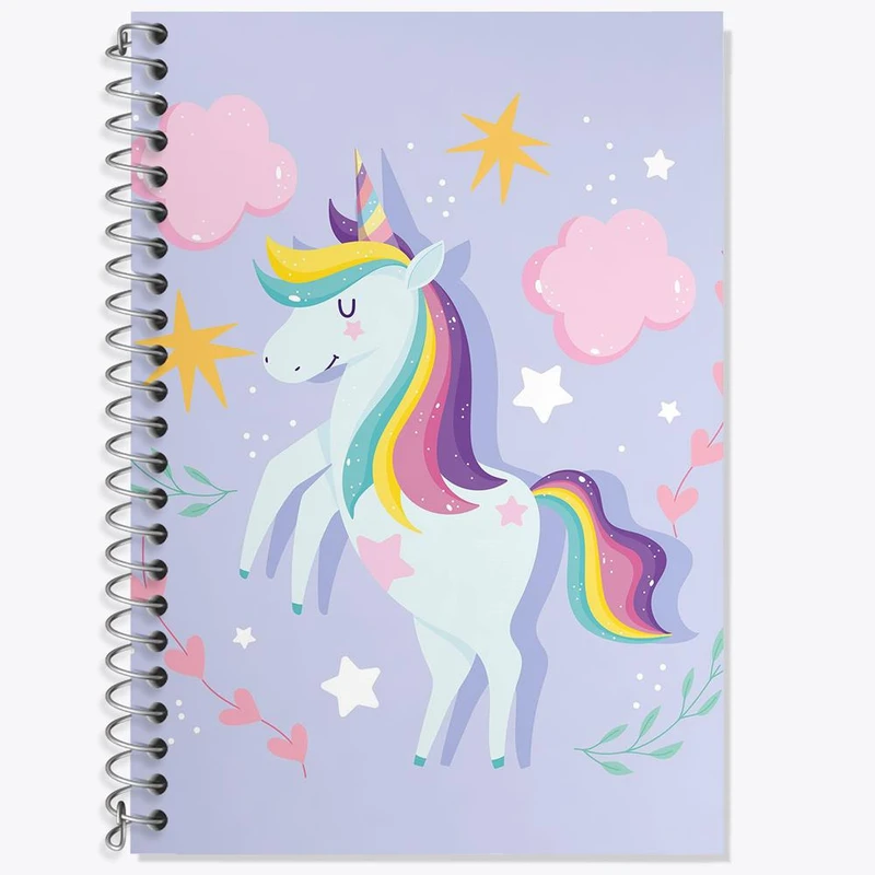 دفتر لغت 50 برگ خندالو مدل اسب تک شاخ کد 24891