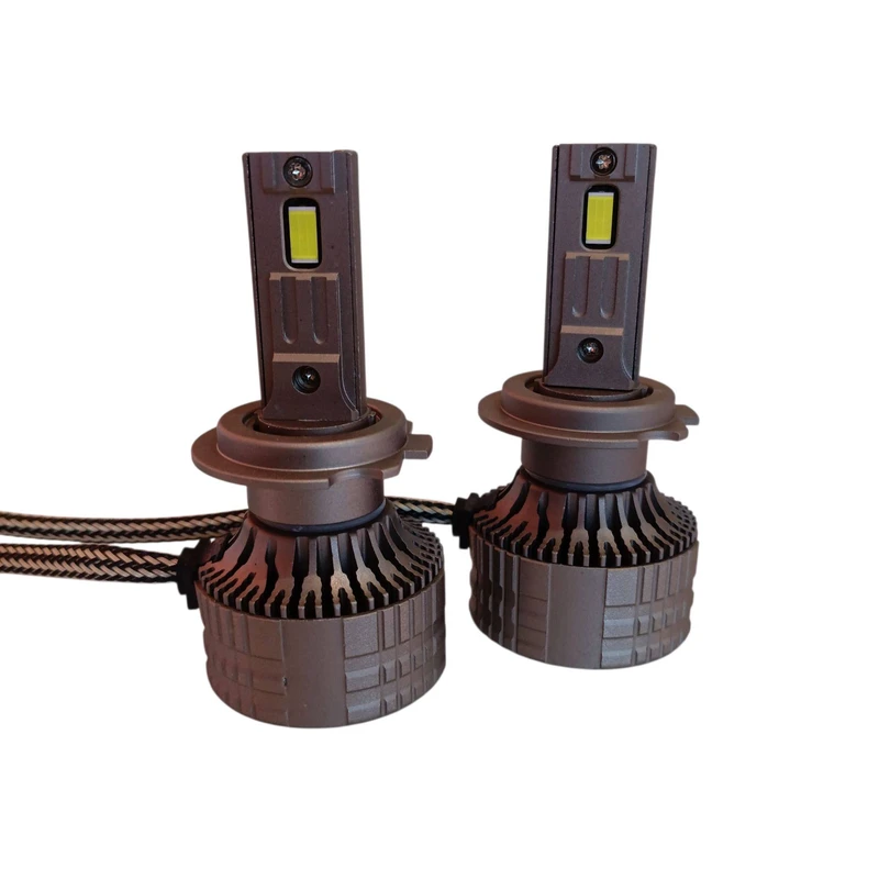 لامپ هدلایت لنزو مدل Q100 pro پایه H7 بسته 2 عددی