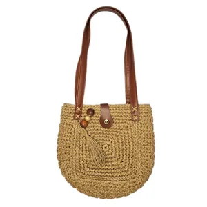 کیف بافتنی مدل ساحلی کد 297