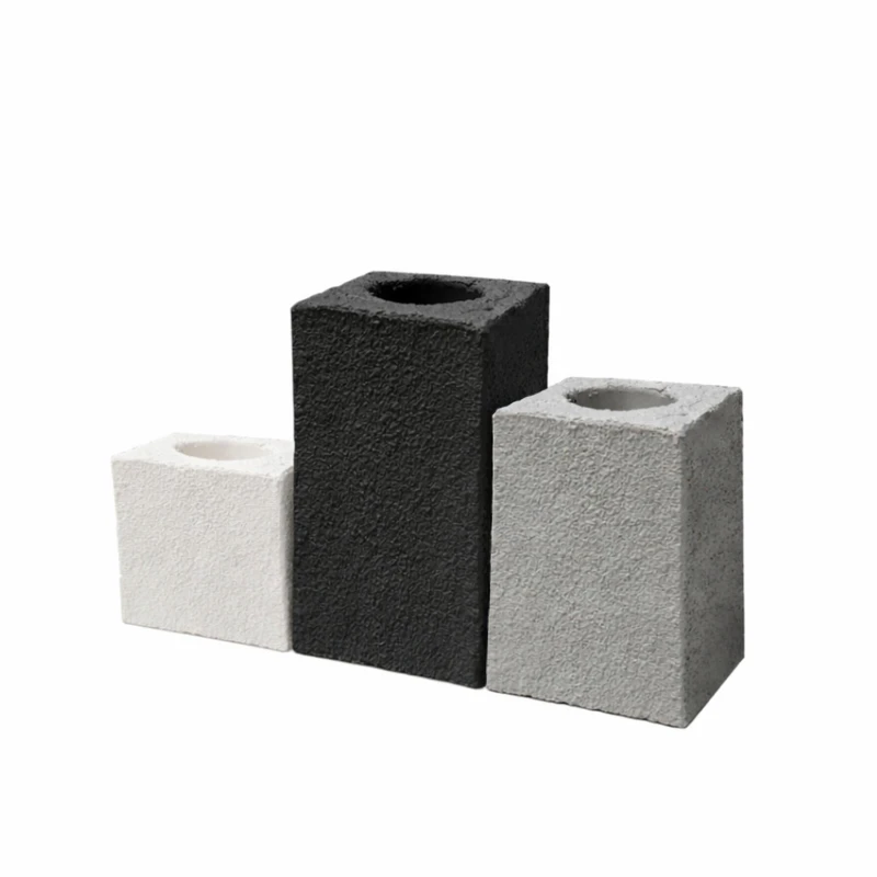 جاشمعی سنگی مدل مخملی مجموعه 3 عددی