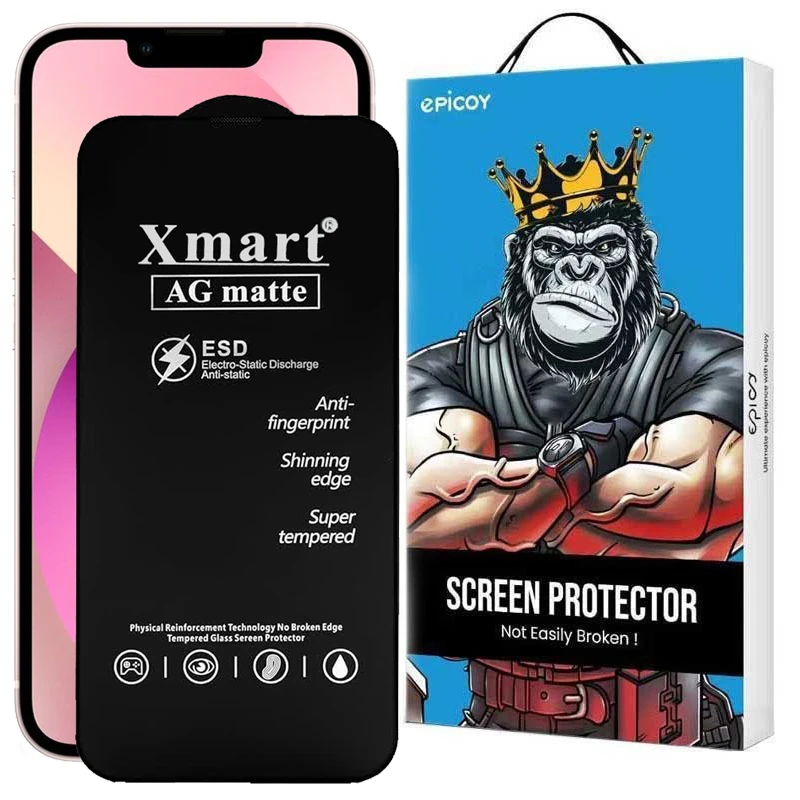 محافظ صفحه نمایش مات اپیکوی مدل Xmart Ag Matte مناسب برای گوشی موبایل اپل iphone 14/13 Pro/13 