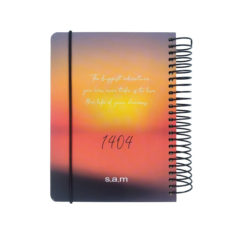 سالنامه سال 1404 سم مدل نیم وزیری طرح منظره