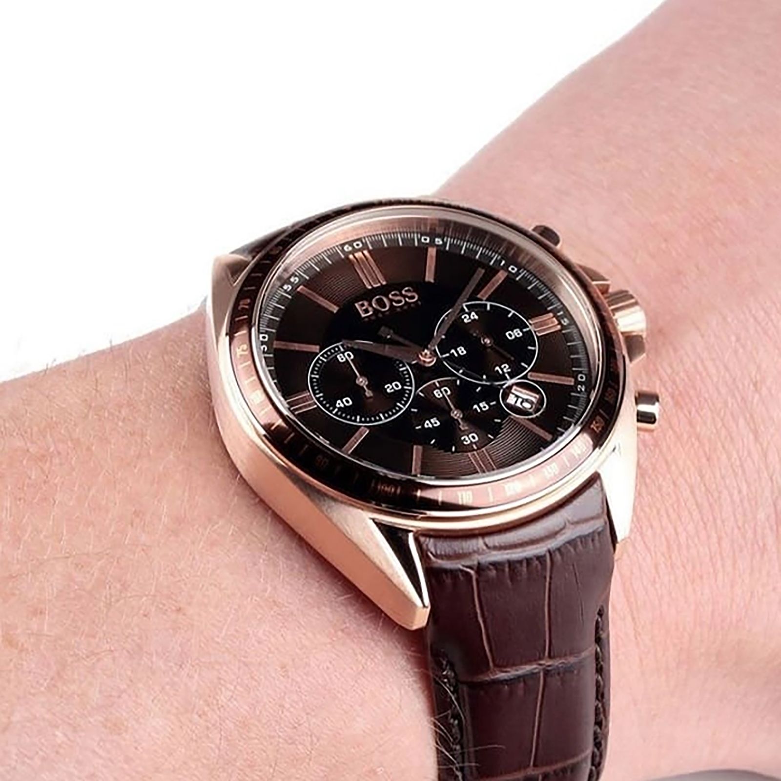 ساعت مچی عقربه‌ای کوارتز مردانه هوگو باس مدل b1513093 -  - 7