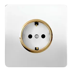 پریز توکار صنایع آسیا الکتریک مدل کریستال بسته 10 عددی