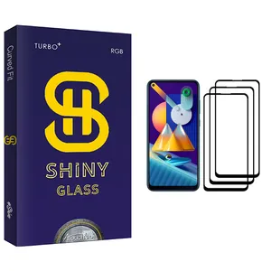 Atouchbo Shiny Glass Screen Protector For Samsung Galaxy M11 Pack Of 3