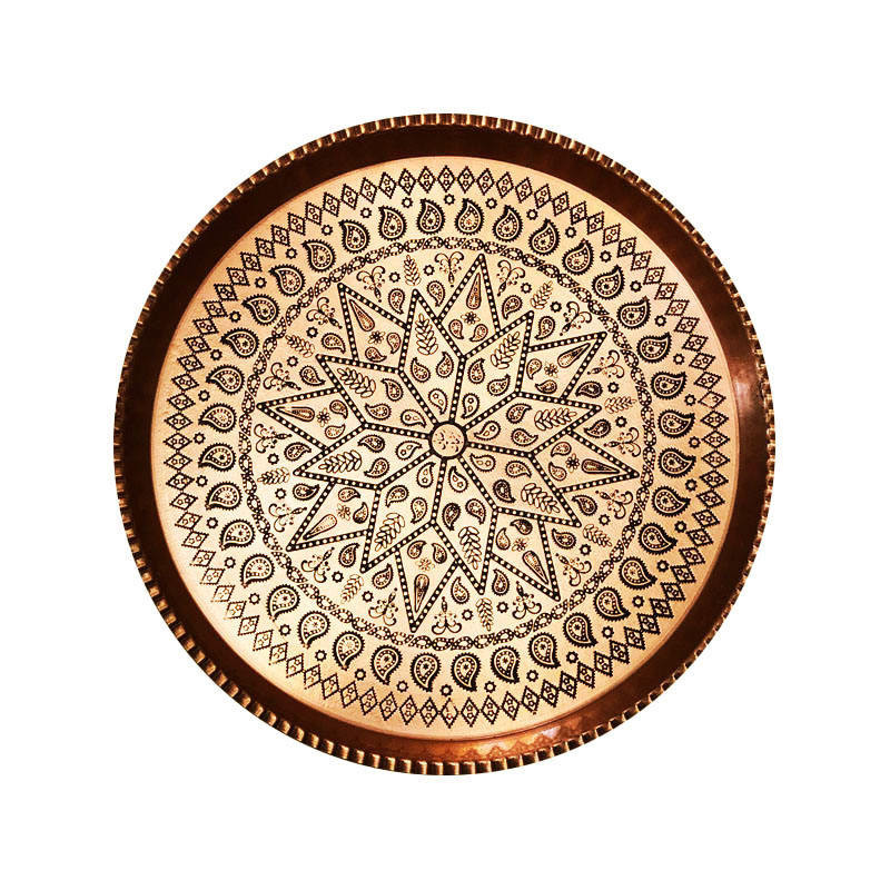 سینی مسی مدل ترنج کد 09