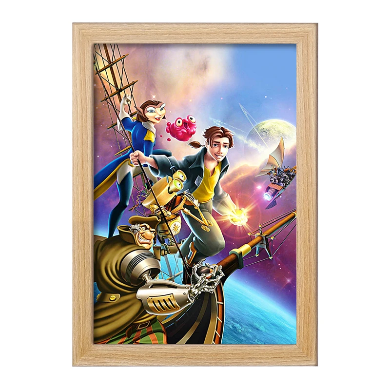 تابلو خندالو مدل انیمیشن سیاره گنج Treasure Planet  کد 13760