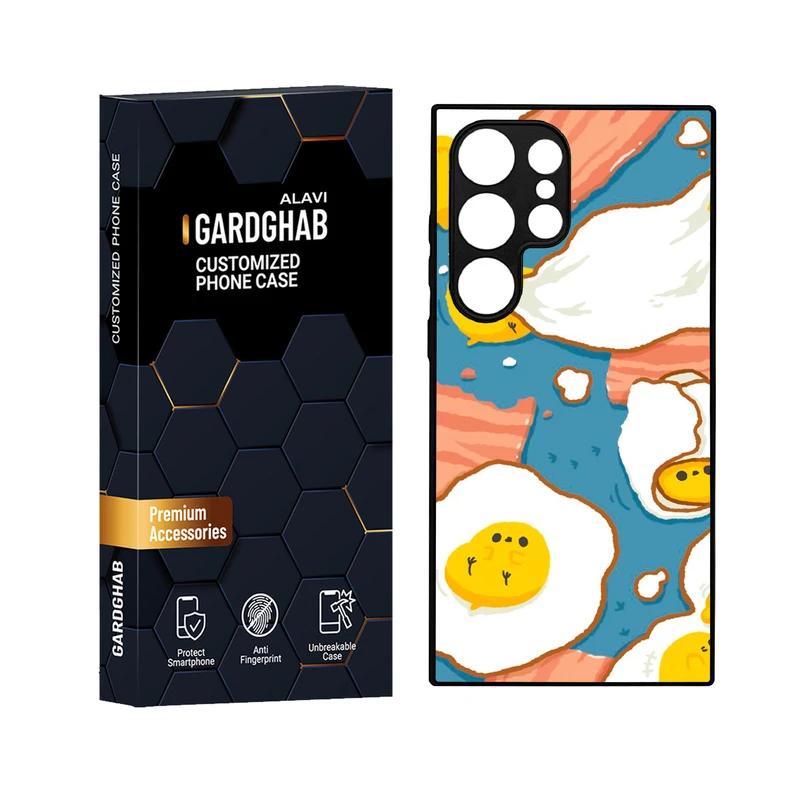 کاور گارد قاب علوی مدل دور ژله ای مناسب برای گوشی موبایل سامسونگ Galaxy S24 Ultra