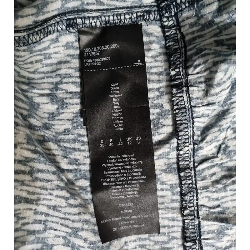 پیراهن زنانه اس.اولیور مدل RSH - 2117557