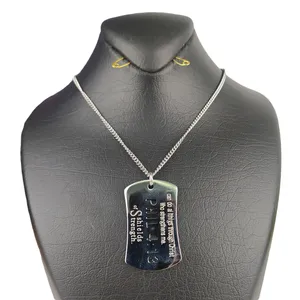 گردنبند مردانه کد MB6