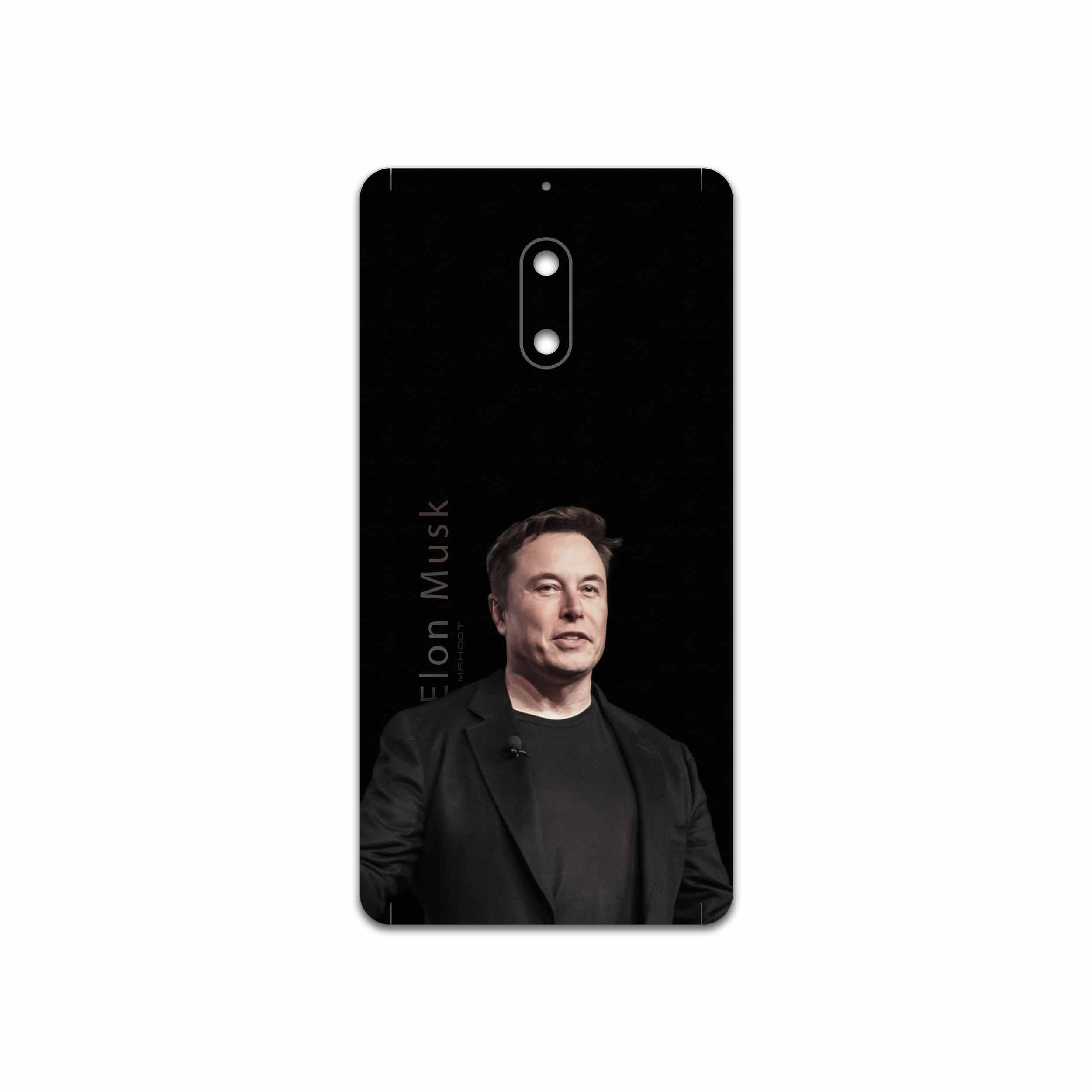 برچسب پوششی ماهوت مدل Elon Musk مناسب برای گوشی موبایل نوکیا 6