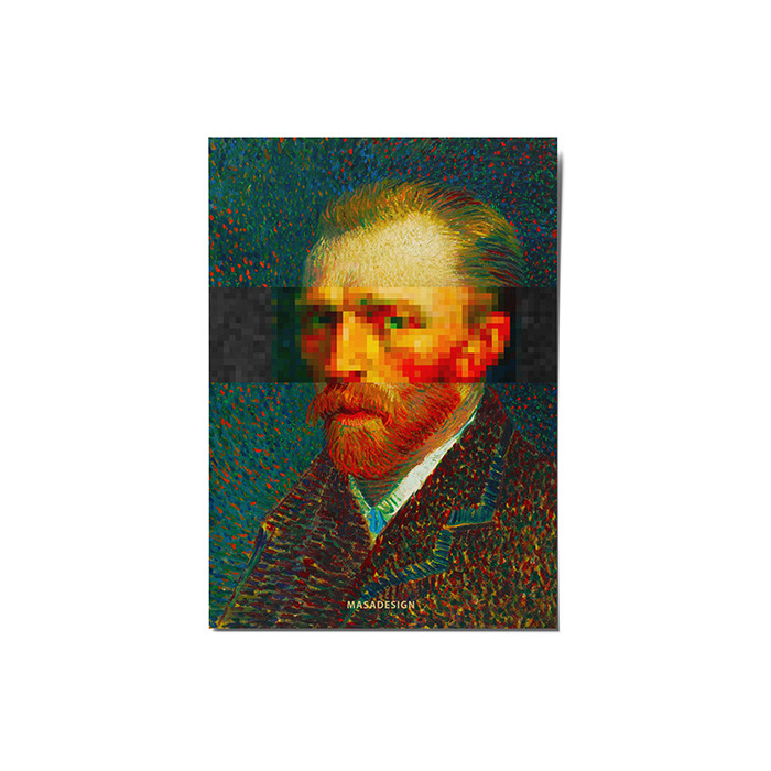 کارت پستال ماسا دیزاین مدل   stkv0573 طرح VANGOGH